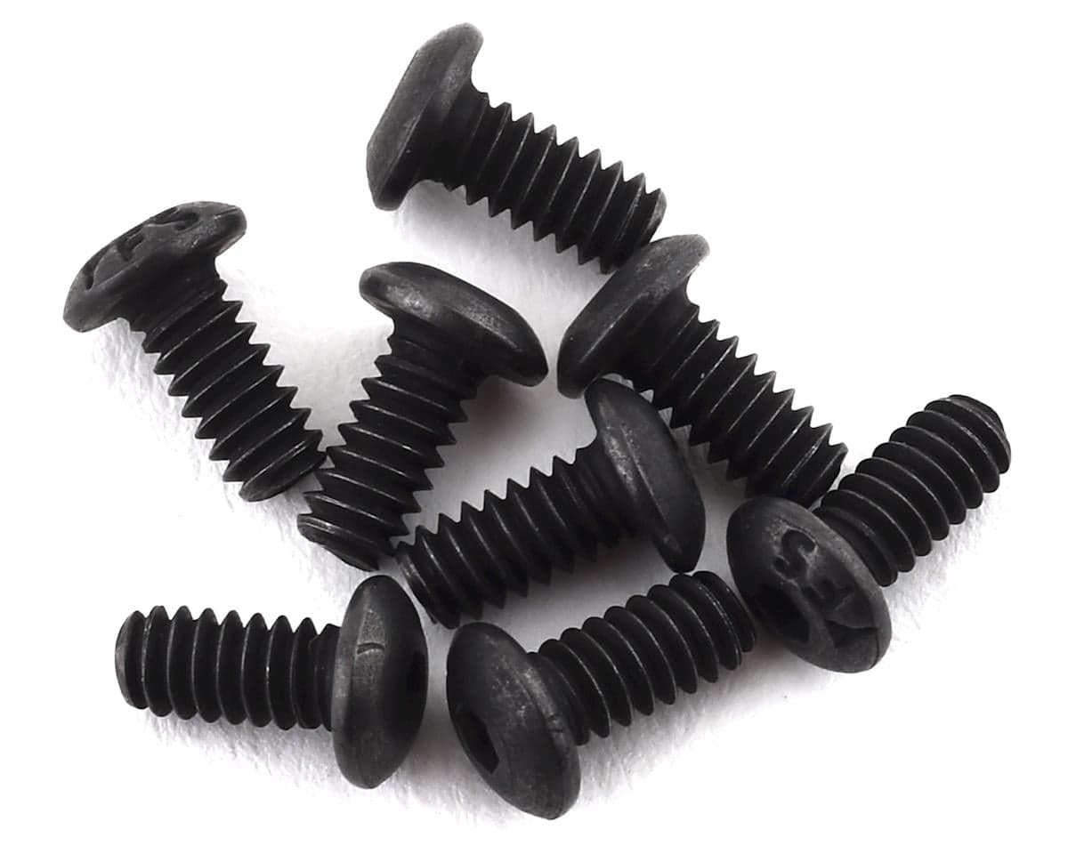 Custom Works 4-40x1/4" Button Head Screws (8)