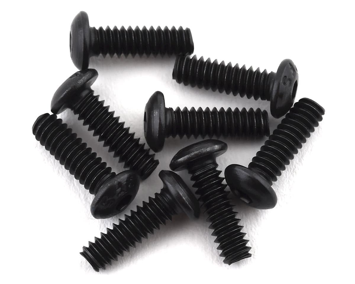 Custom Works 4-40x3/8" Button Head Screws (8)