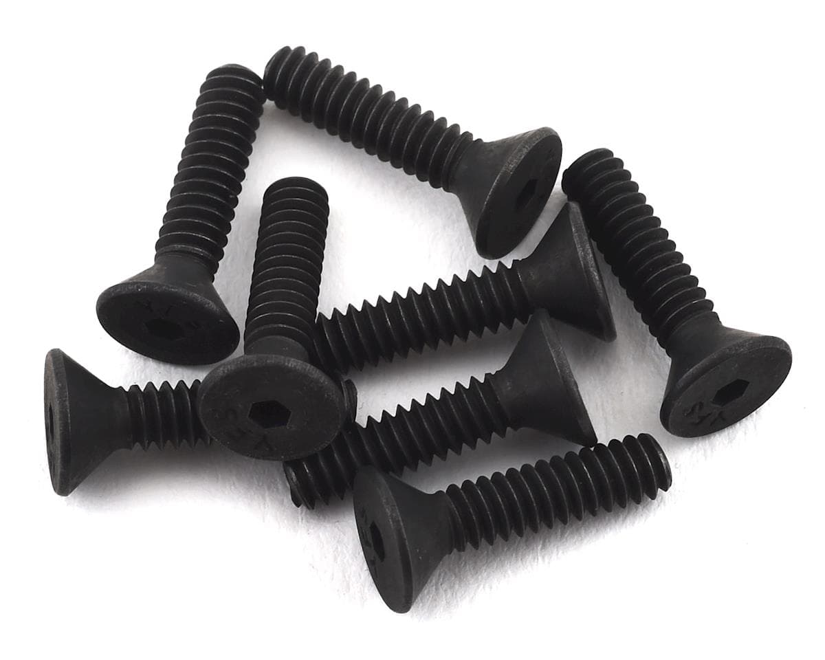 Custom Works 4-40x1/2" Flat Head Screws (8)
