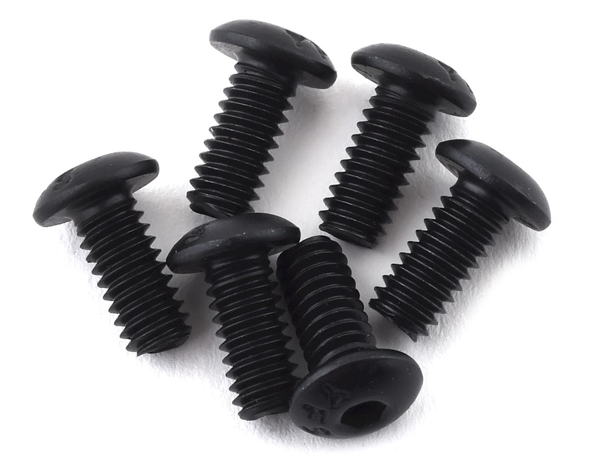 Custom Works 8/32x3/8" Button Head Screws (6)