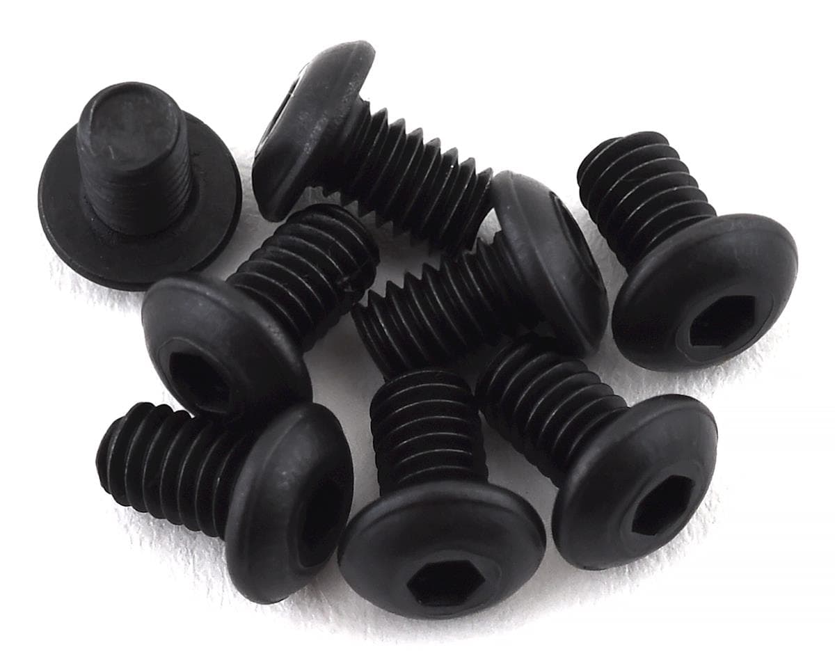 Custom Works 2x4mm Suspension Pin Retainer Button Head Screws (6)
