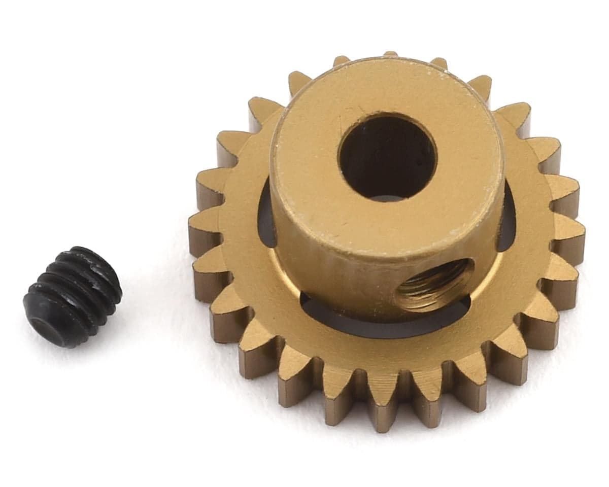 Trinity 48P Ultra Light Weight Aluminum Pinion Gear (3.17mm Bore) (24T)