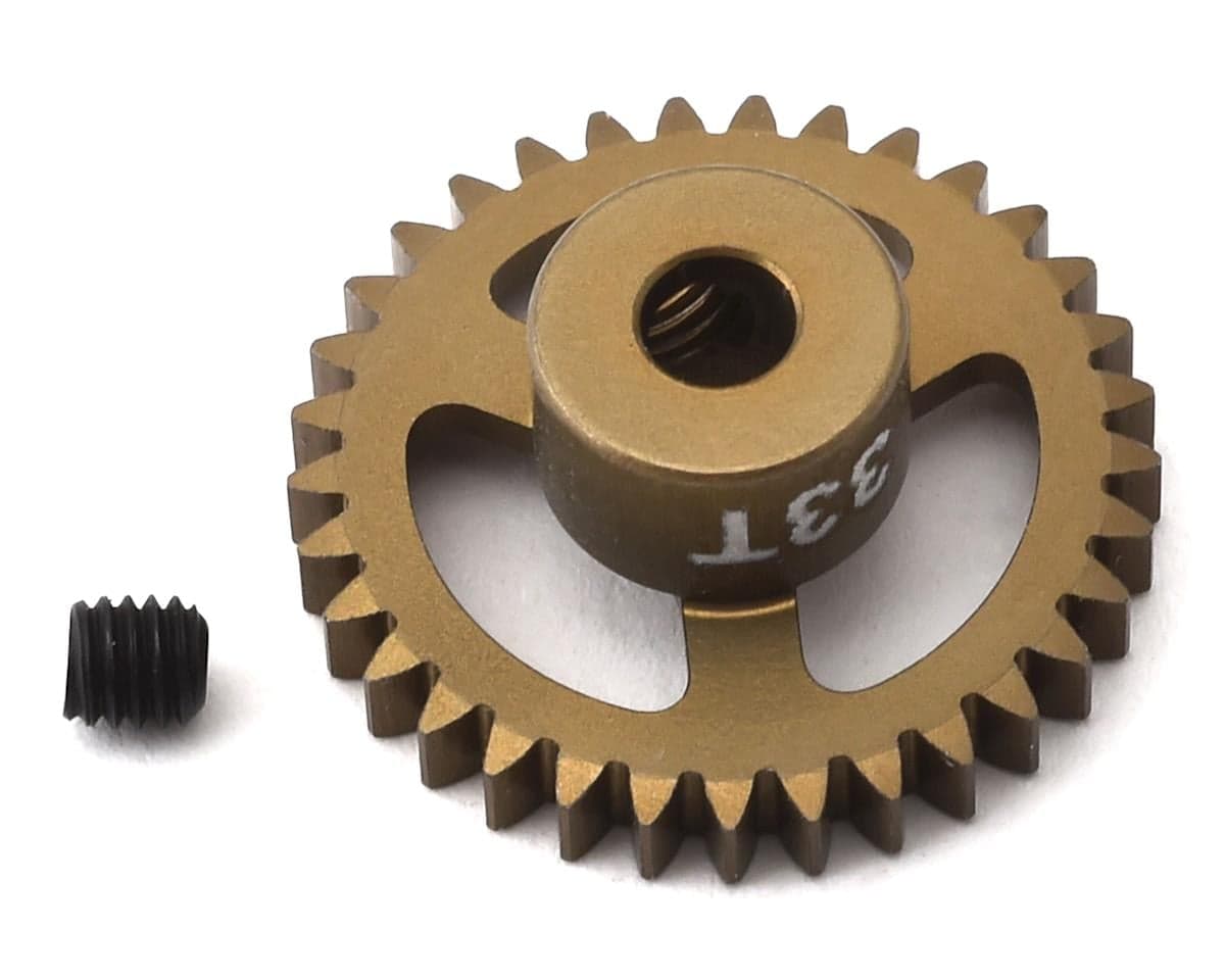 Trinity 48P Ultra Light Weight Aluminum Pinion Gear (3.17mm Bore) (33T)