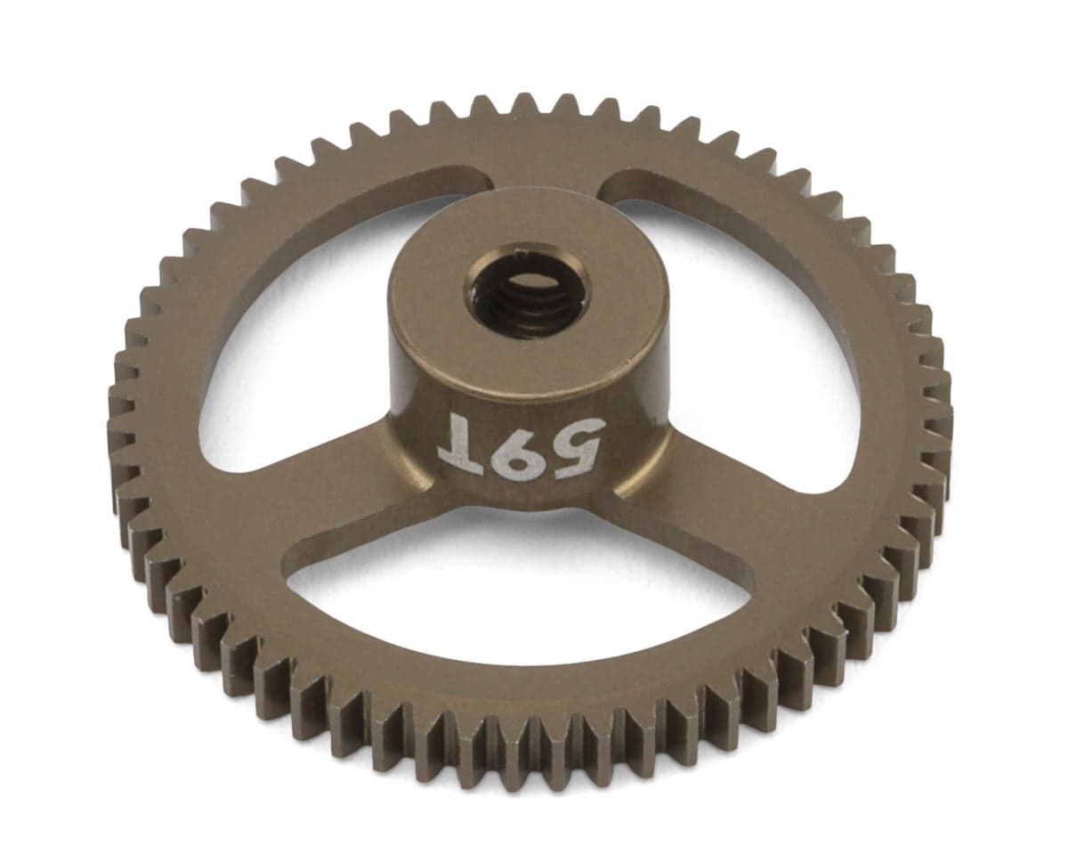 Trinity 64P Ultra Light Weight Aluminum Pinion Gear (3.17mm Bore) (59T)