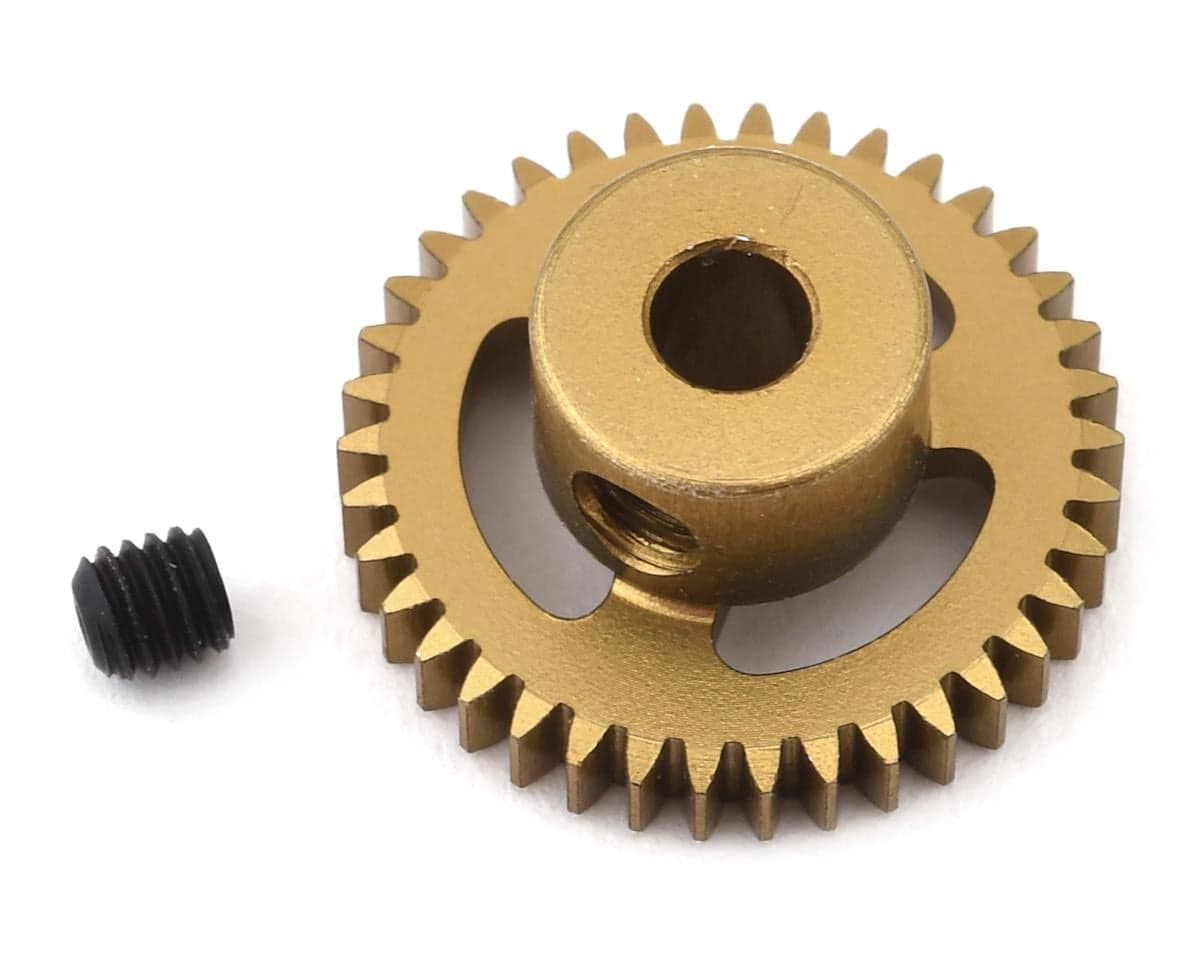 Trinity 64P Ultra Light Weight Aluminum Pinion Gear (3.17mm Bore) (38T)
