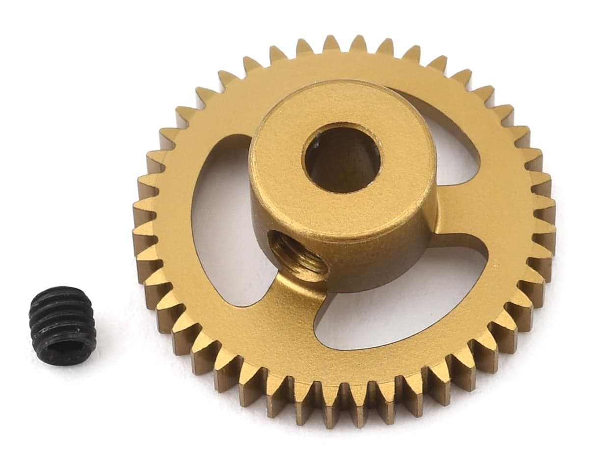 Trinity 64P Ultra Light Weight Aluminum Pinion Gear (3.17mm Bore) (44T)