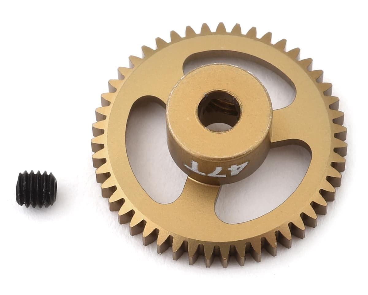 Trinity 64P Ultra Light Weight Aluminum Pinion Gear (3.17mm Bore) (47T)