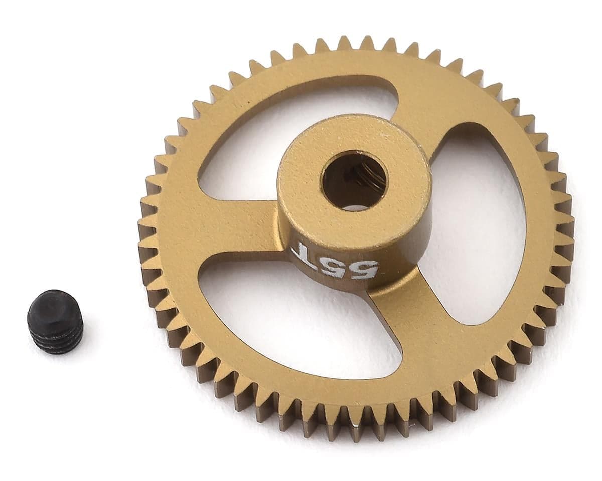 Trinity 64P Ultra Light Weight Aluminum Pinion Gear (3.17mm Bore) (55T)
