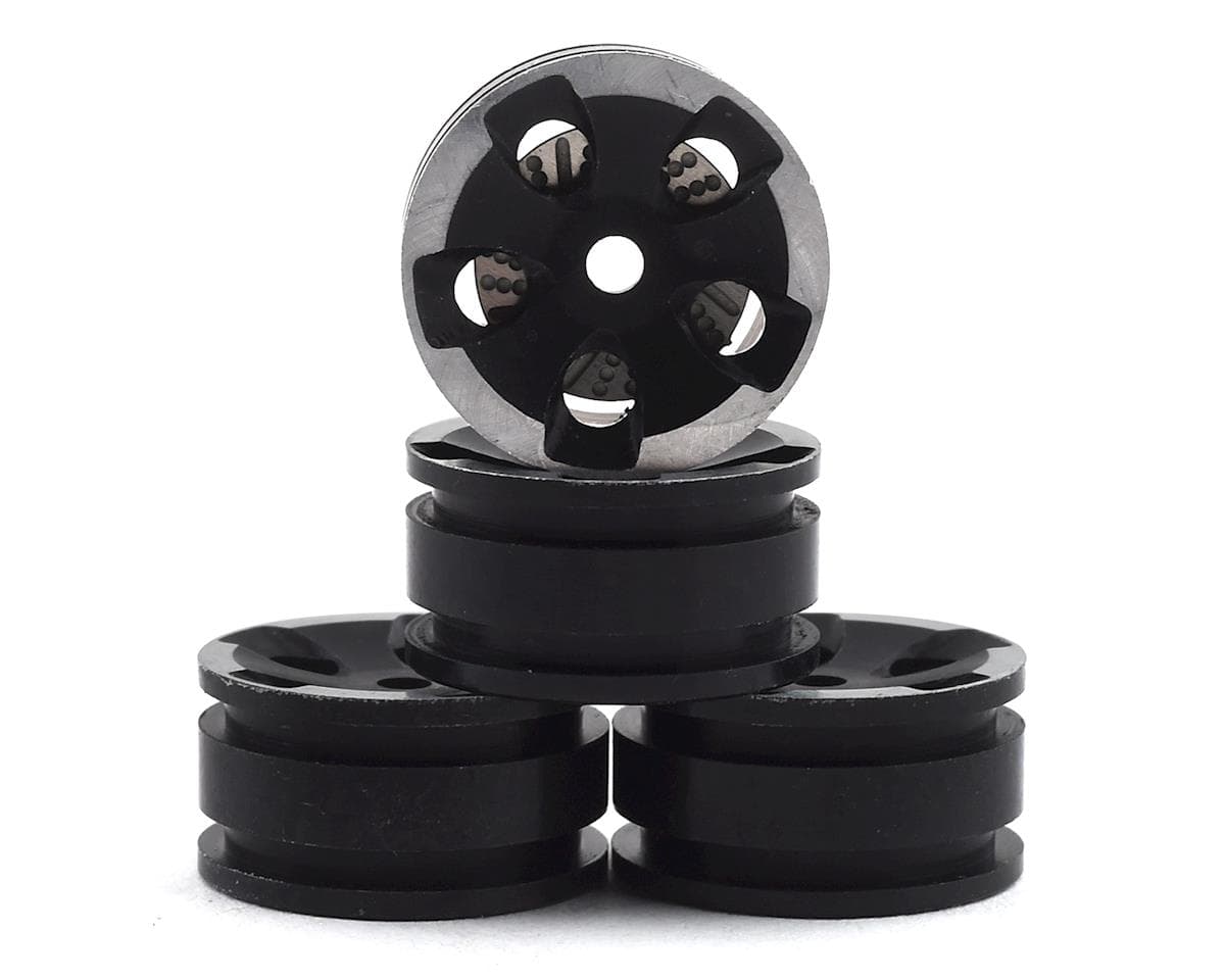 Orlandoo Hunter Aluminum Battle Axe 5 Hole Wheel w/Brake Rotor (Black) (4)