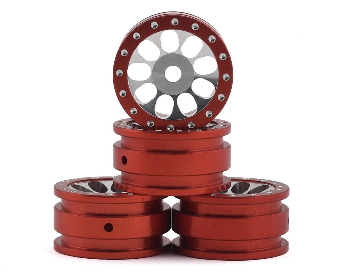 Orlandoo Hunter Aluminum Porous 9 Hole Wheel (Red) (4)