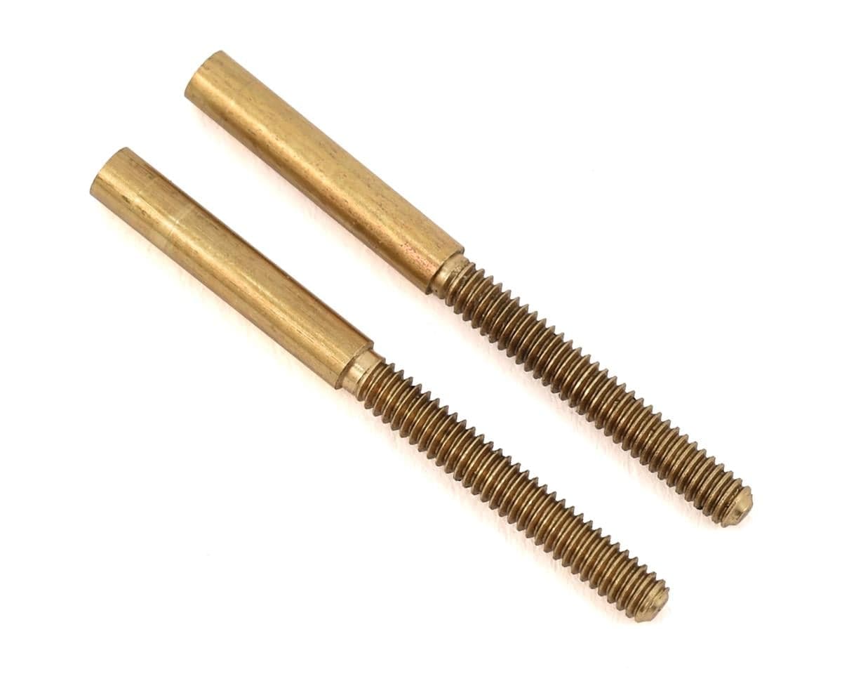 Sullivan 2-56 Threaded Medium Brass Couplers (2)