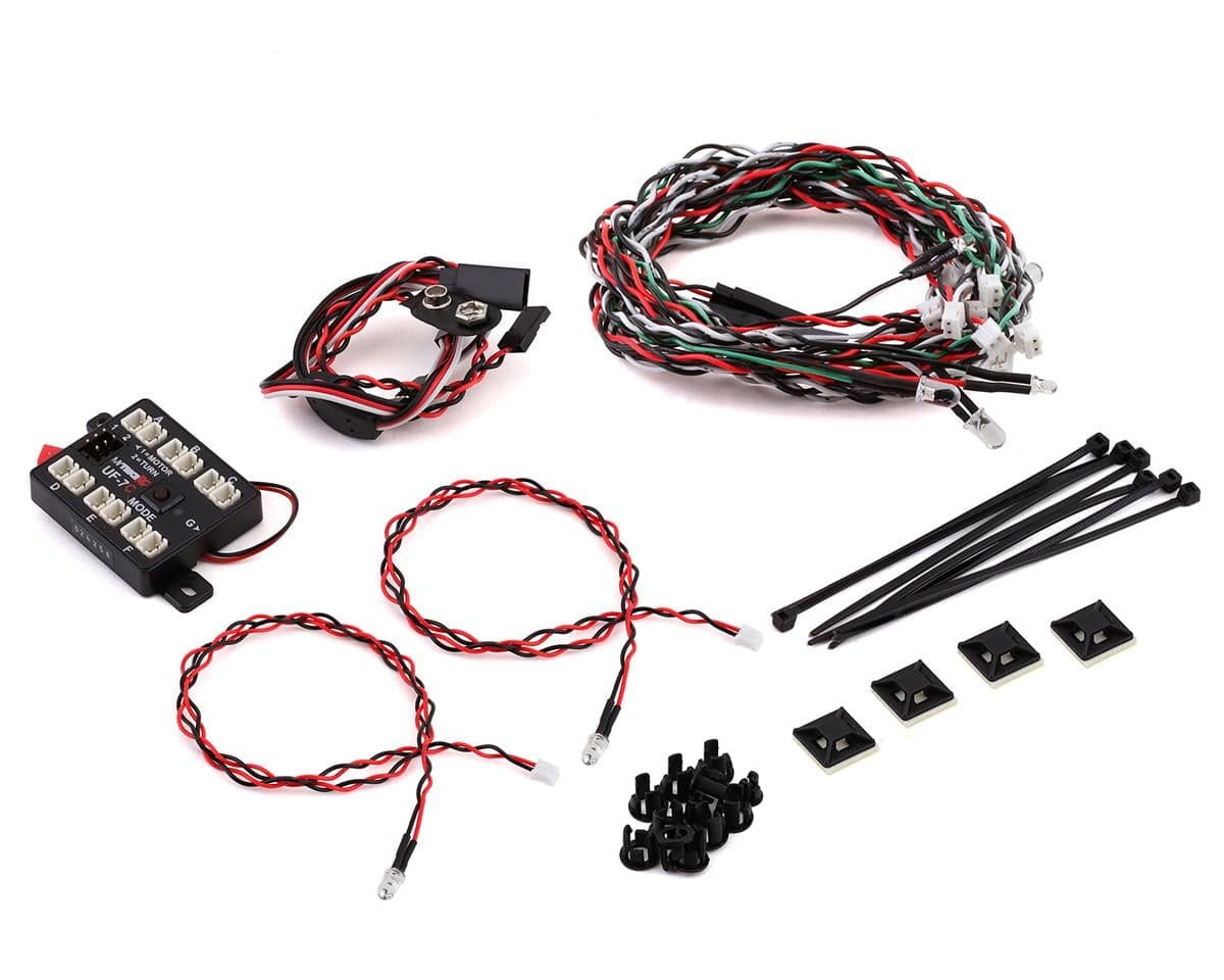MyTrickRC Large Airplane Light Kit w/UF-7C Controller