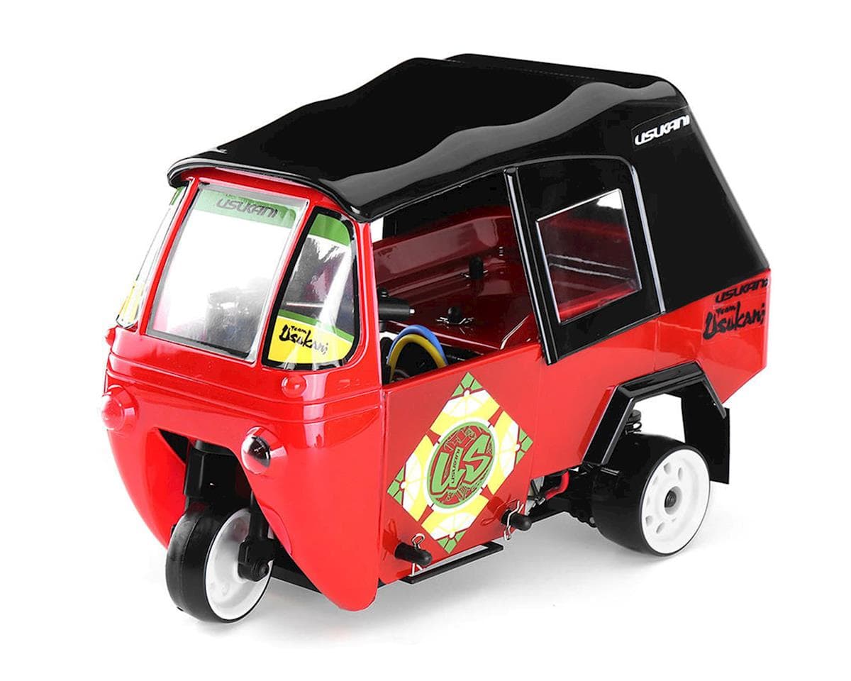 Usukani D3T 1/8 RC Drift Tricycle Chassis Kit (Clear) (BAJCICA Body)
