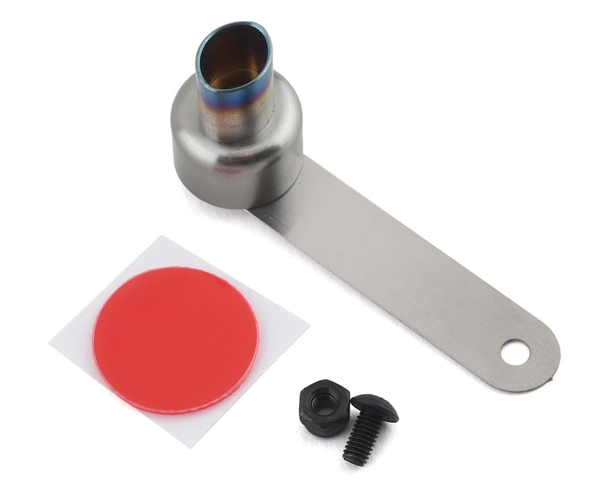 Usukani 21mm Stainless Steel Scale Exhaust Pipe (3mm LED/Planar) (Diameter - 10mm Front, 15mm Rear)
