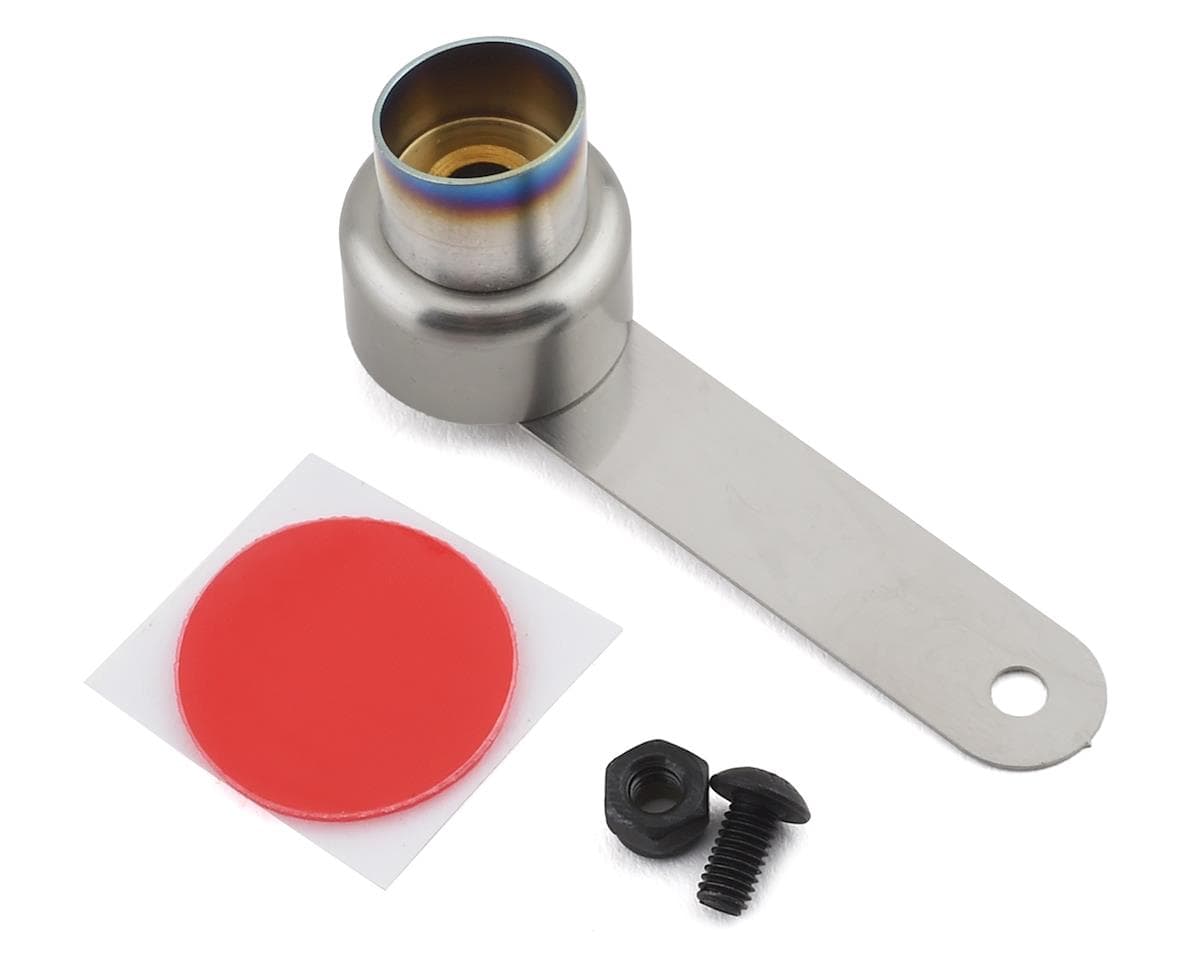 Usukani 21mm Stainless Steel Scale Exhaust Pipe (5mm LED/Planar) (Diameter - 12mm Front, 17mm Rear)