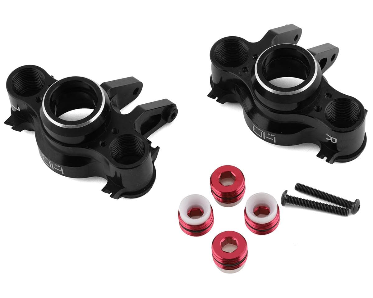 Hot Racing Aluminum Axle Carriers for Traxxas E-Revo 2.0 (Black)