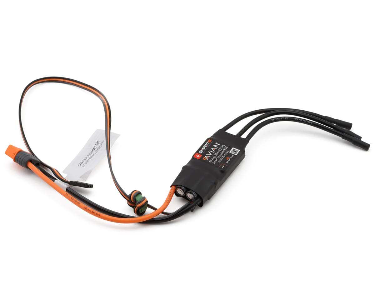 Spektrum RC Avian 45 Amp Brushless Smart ESC