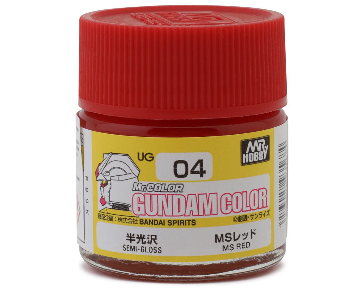 GSI Creos Mr. Hobby "Gundam Color" Acrylic paint (MS Gundam Red) (10ml) (Semi Gloss)