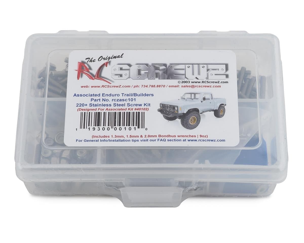 RC Screwz Associated Enduro Trail Stainless Steel Screw Kit