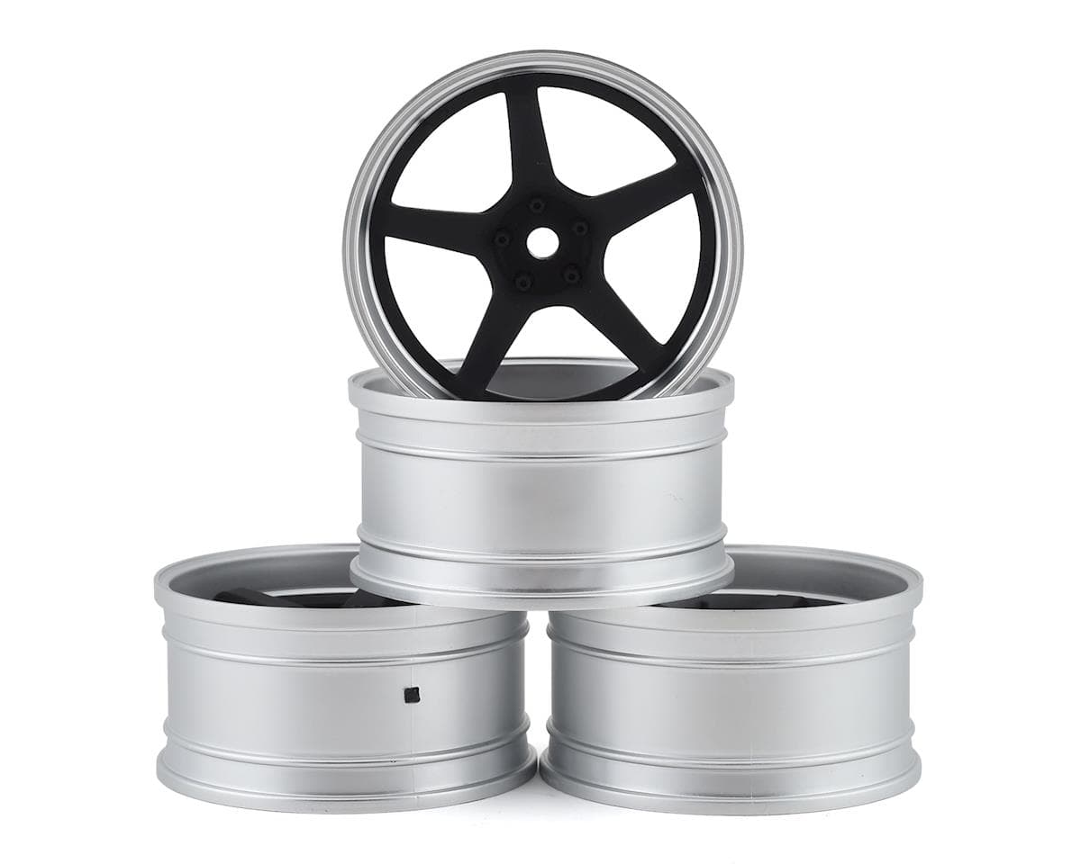 MST FS-FBK GT offset changeable wheel set (4) (Offset Changeable) w/12mm Hex