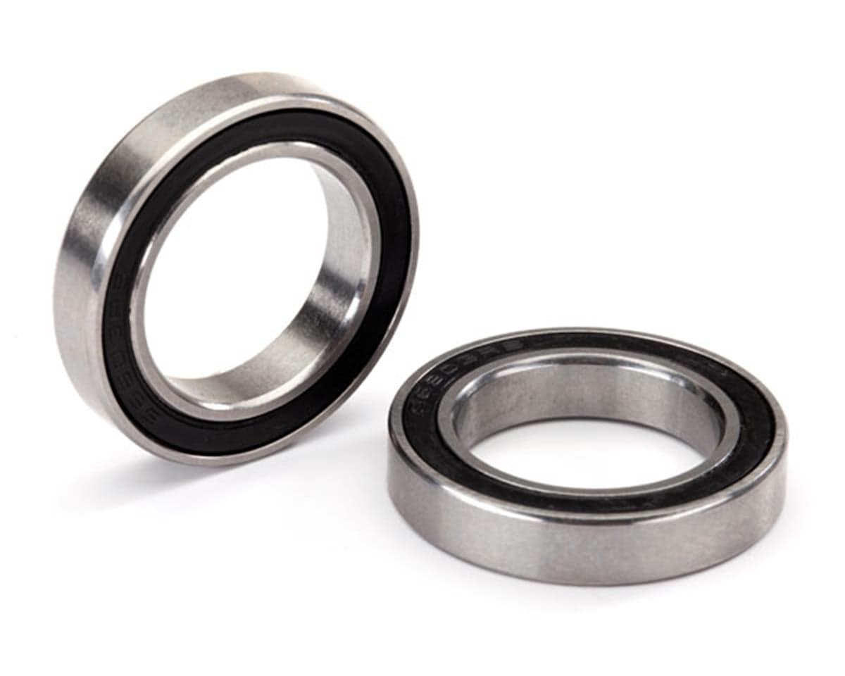 Traxxas Bb Black Rubber Sealed Stainless 17X26x5