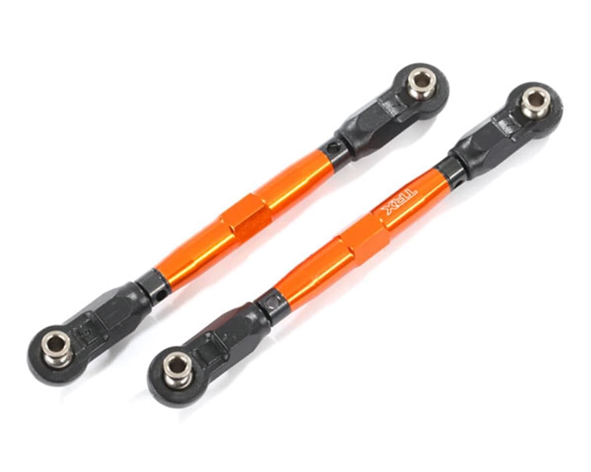Traxxas Maxx Aluminum Front Toe Links (Orange) (2)