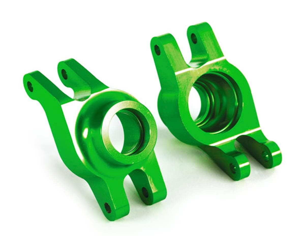 Traxxas Maxx Aluminum Hub Carriers (Green)