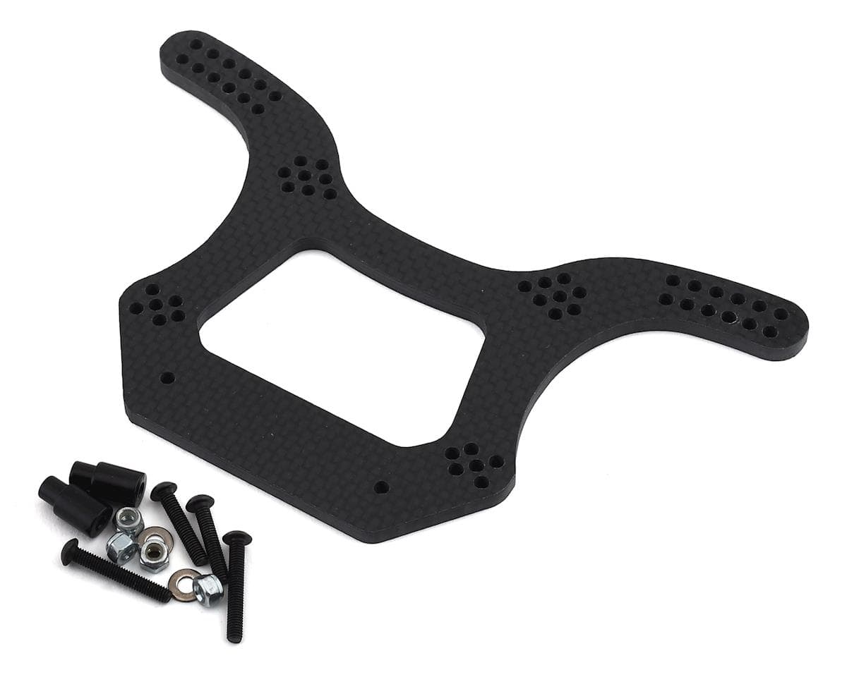 Xtreme Racing 4mm Carbon Fiber Dirt Oval Front Shock Tower for Traxxas Slash