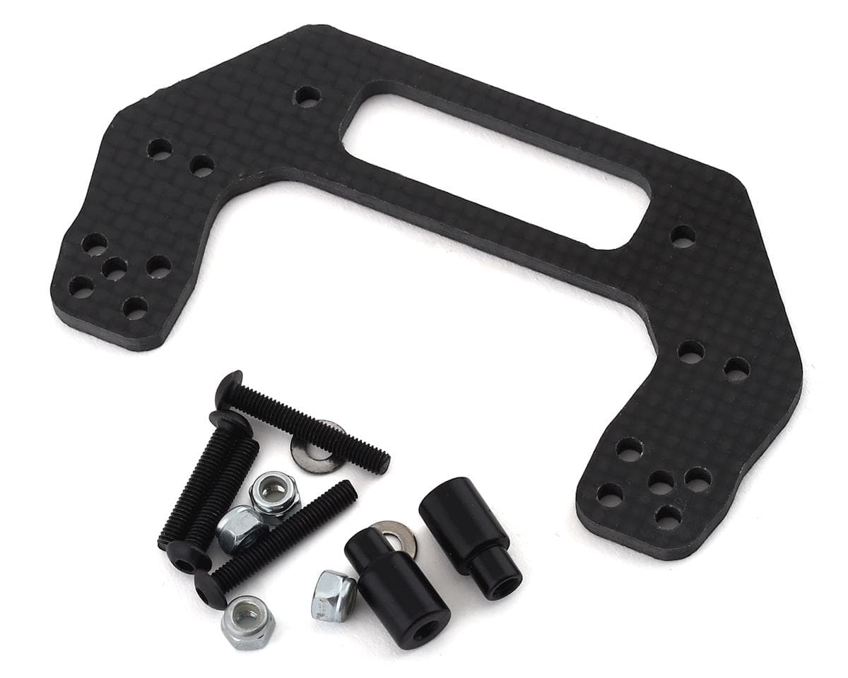 Xtreme Racing 3mm Carbon Fiber Drag Front Shock Tower for Traxxas Rustler/Slash