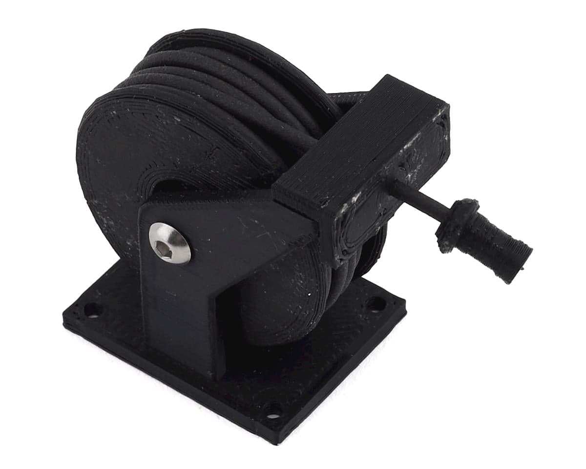 Exclusive RC Air Hose Reel w/Hose (Black)