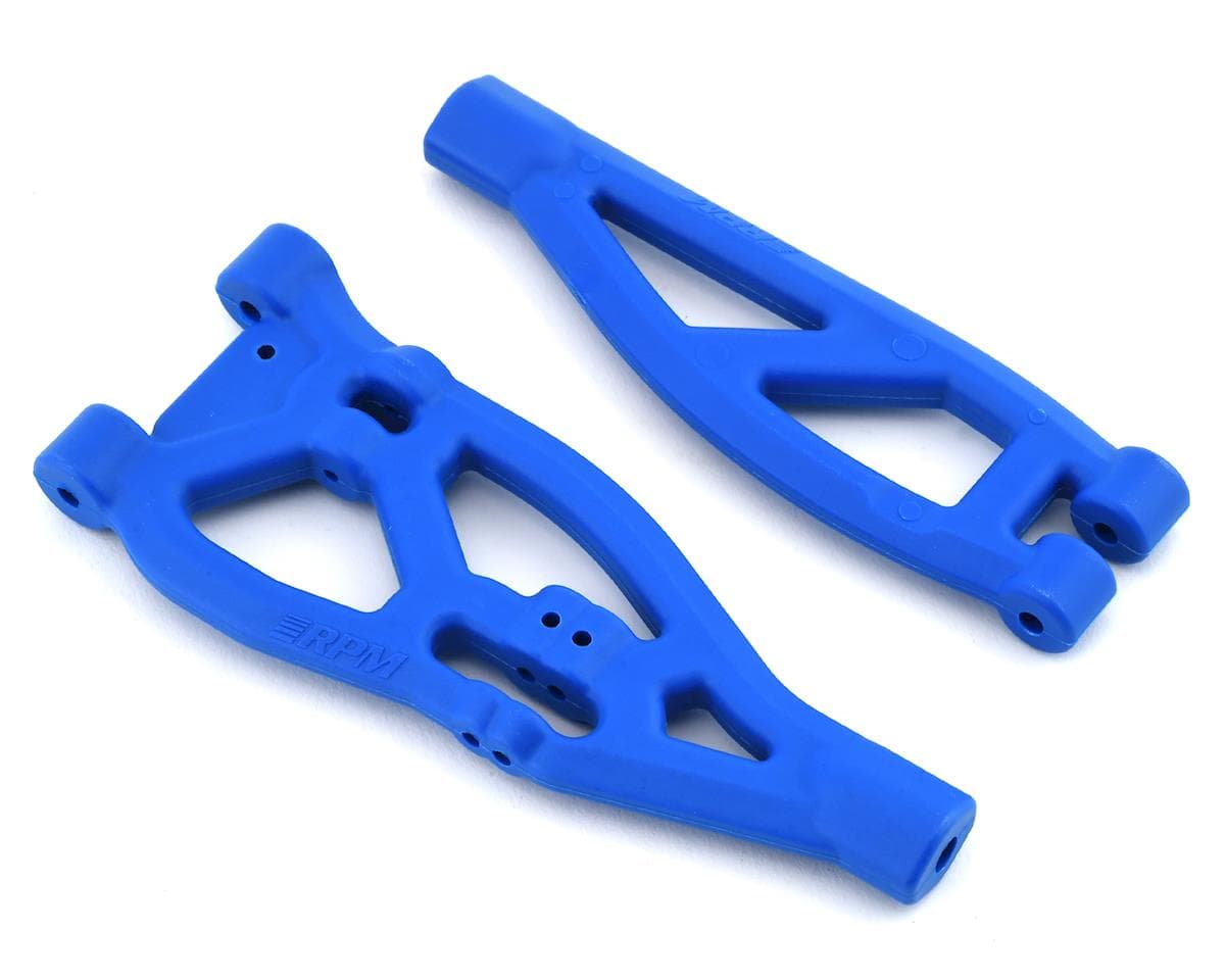 RPM Arrma Kraton/Outcast Front Upper & Lower Suspension Arm Set (Blue)