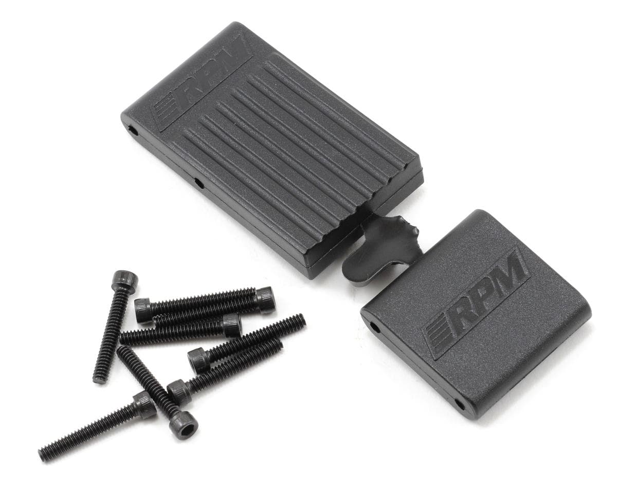 RPM Traxxas T-Maxx Front & Rear Bulkhead Brace (Black)