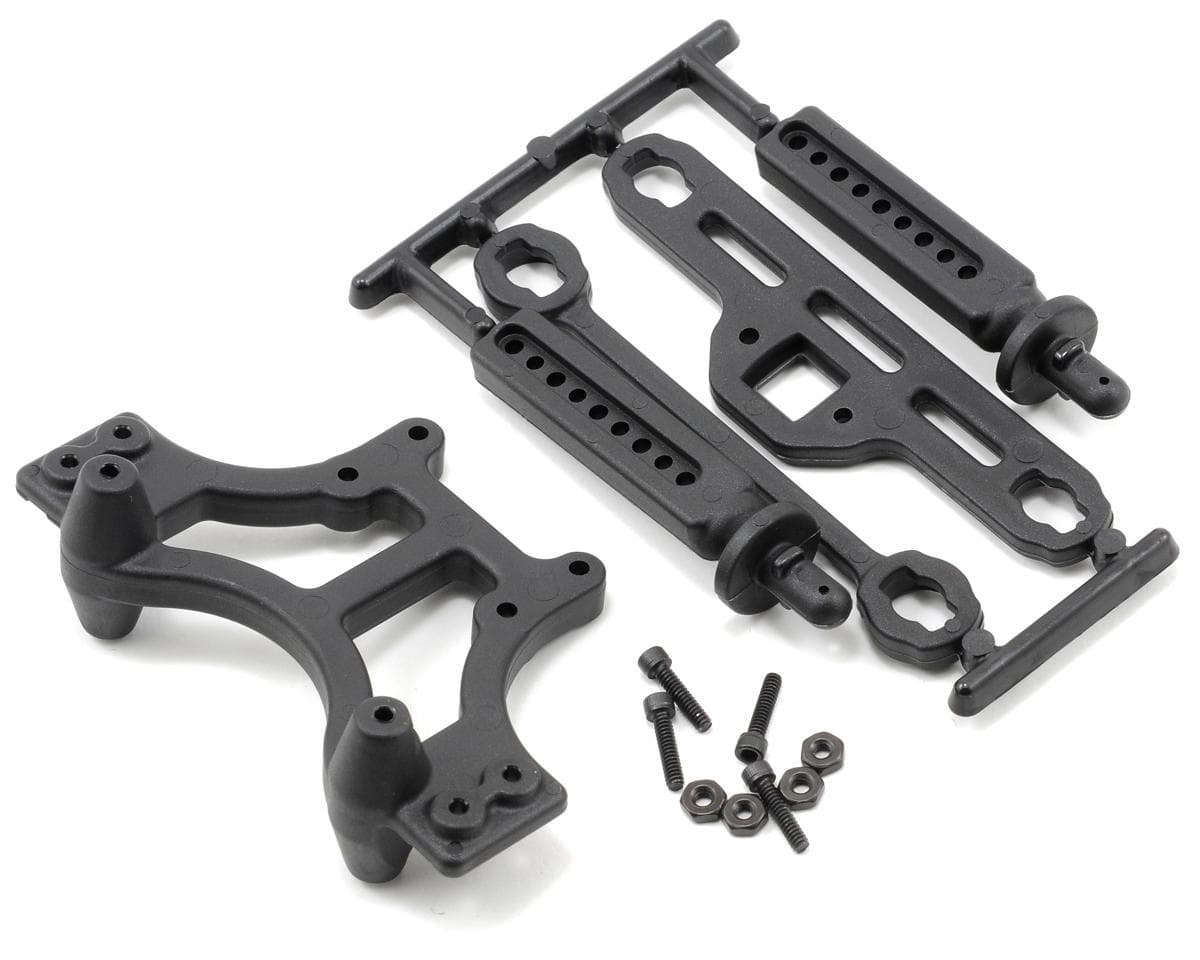 RPM Traxxas T-Maxx Shock Tower w/Body Mount (Black)