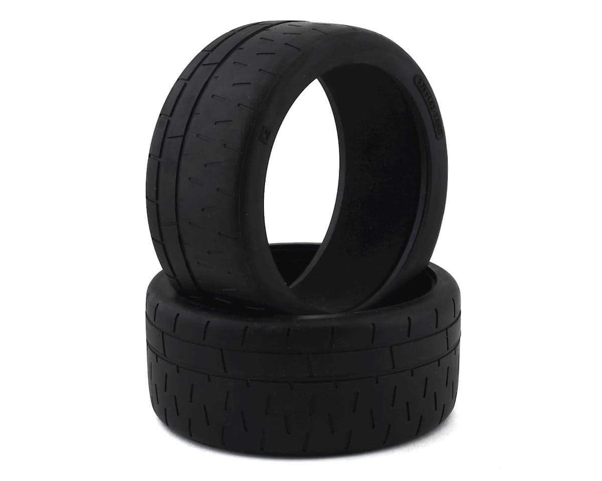 Kyosho Radial Tire w/Insert (2) (Use w/KYOIGH007)