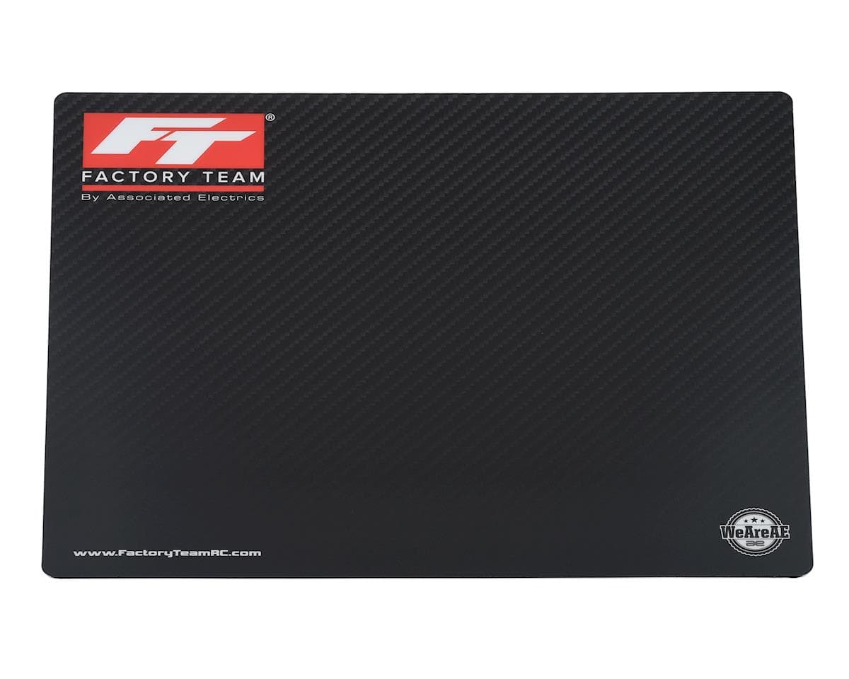 Team Associated Factory Team Carbon Fiber Counter Top Setup Mat (40x50cm)