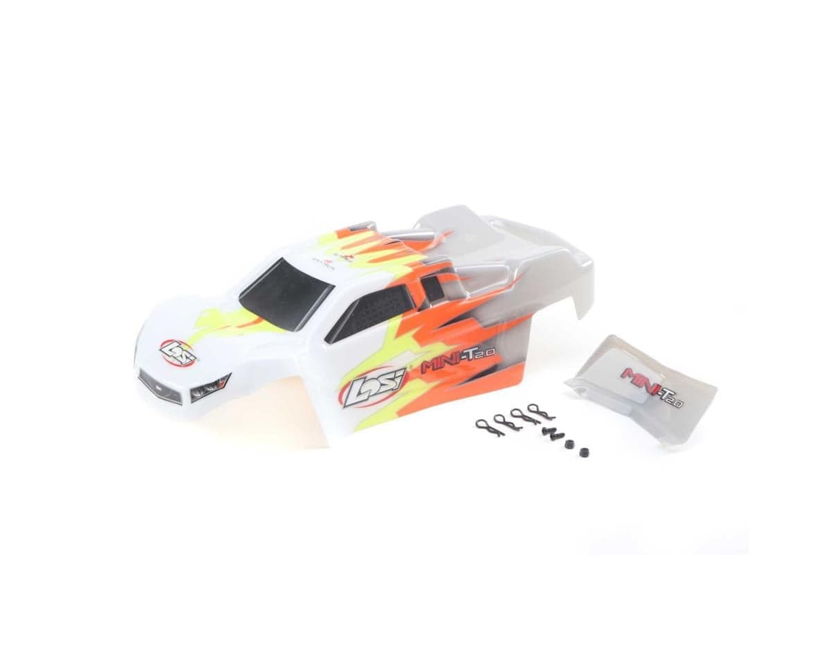 Losi Mini-T 2.0 Pre-Painted Body Set (Gray/White)