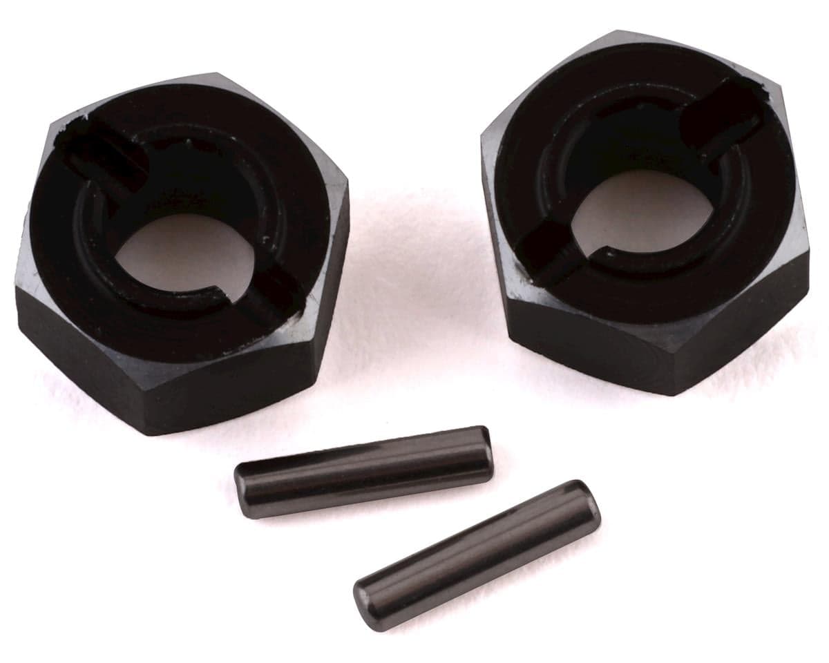 Losi Mini-T 2.0 Aluminum Rear Hex Set (Black)