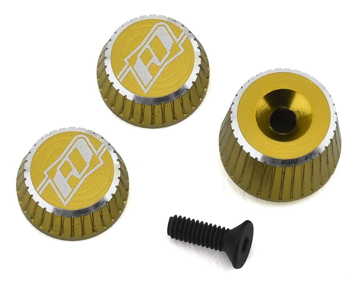 Revolution Design M17 Dial & Nut Set (Gold)