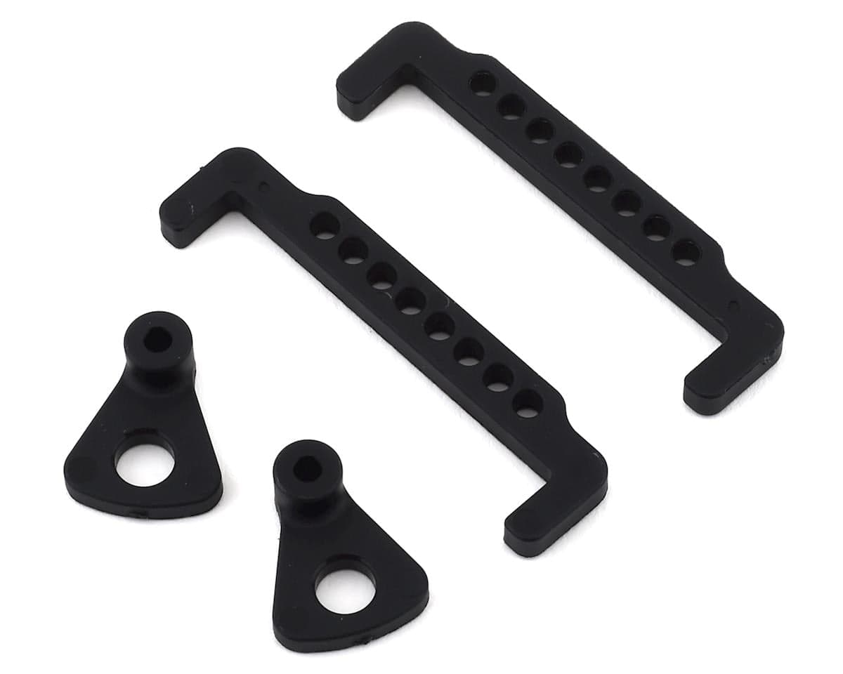 XRAY XB2 Composite Bent Sides Chassis LiPo Battery Backstop (2+2)