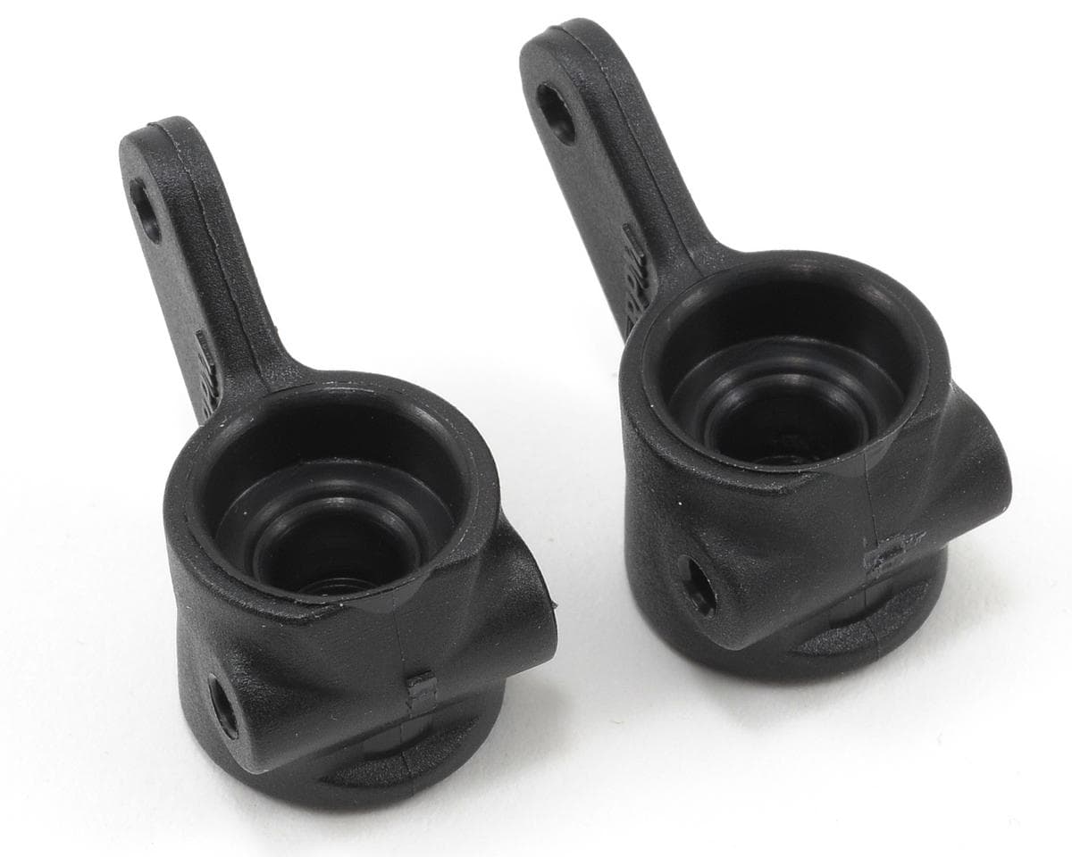 RPM Front Bearing Carrier Set for Traxxas Slash/Bandit/Rustler/Stampede (Black) (2)