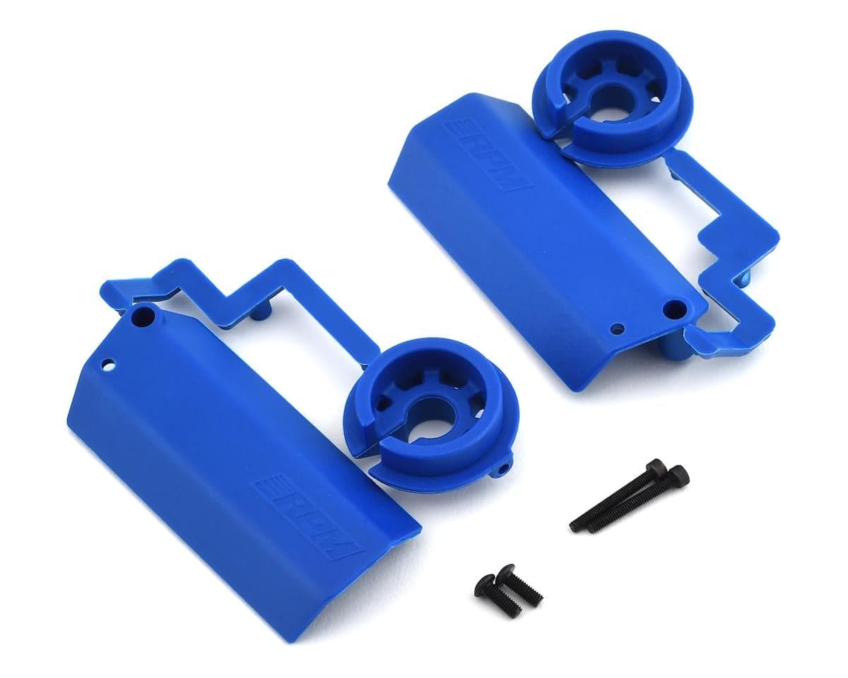 RPM Traxxas X-Maxx Shock Shaft Guards (Blue)