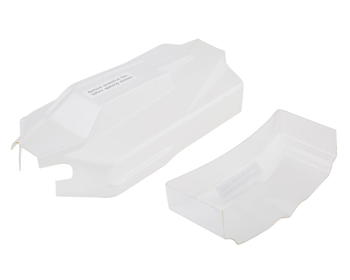 Team Losi Racing 22X-4 Body & Wing (Clear) (Ultra Lighweight)