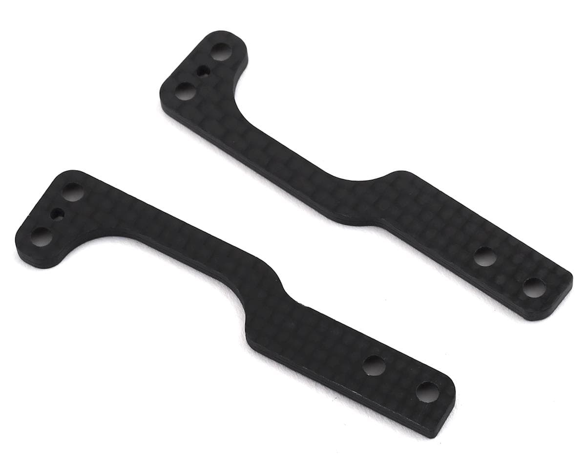 XRAY X1 2020 2.5mm Graphite Rear Wing Holder Side Plate