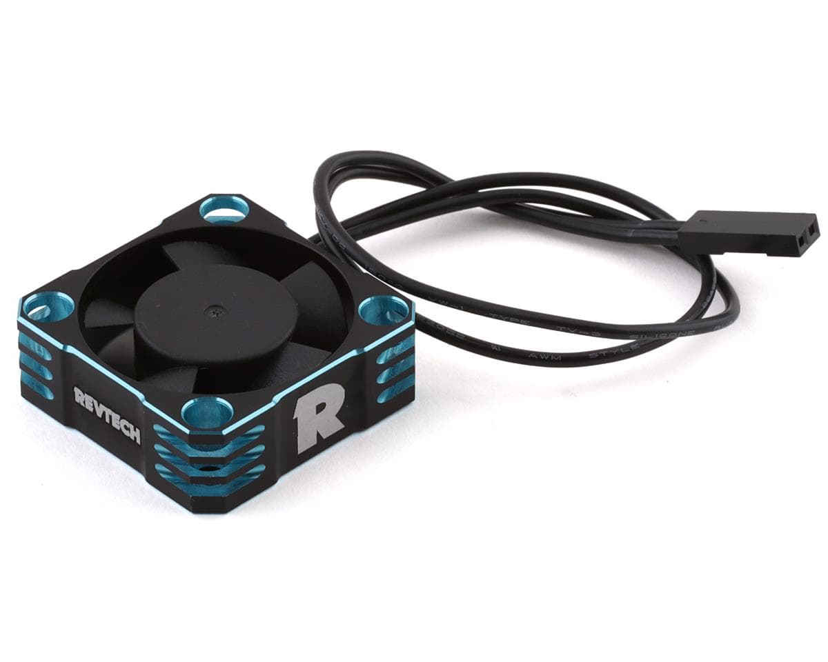 Trinity 30x30mm Aluminum Cooling Fan (Blue/Black)