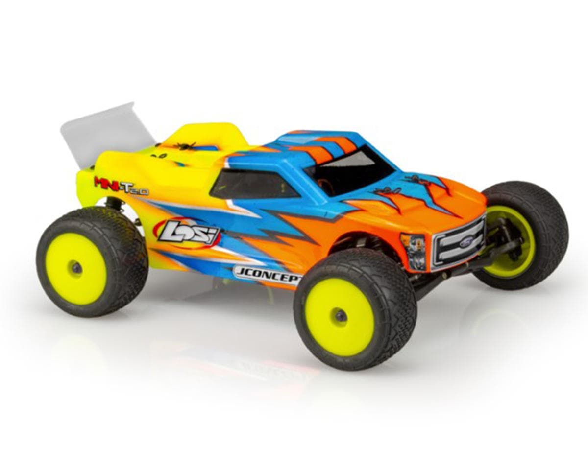 JConcepts Mini-T 2.0 "Finnisher" Body w/Rear Spoiler (Clear)