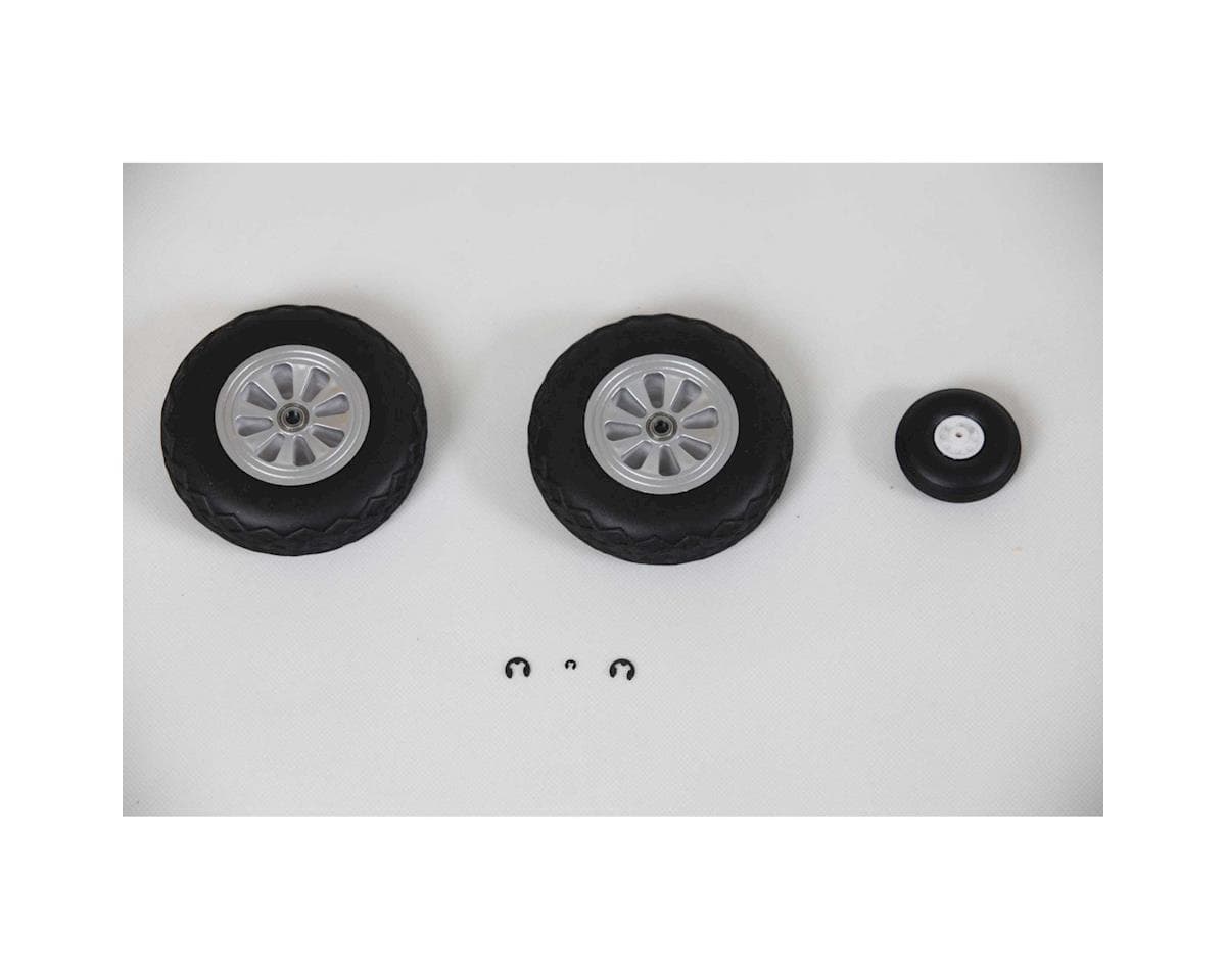 E-flite P-51D Mustang 1.5m Wheel Set