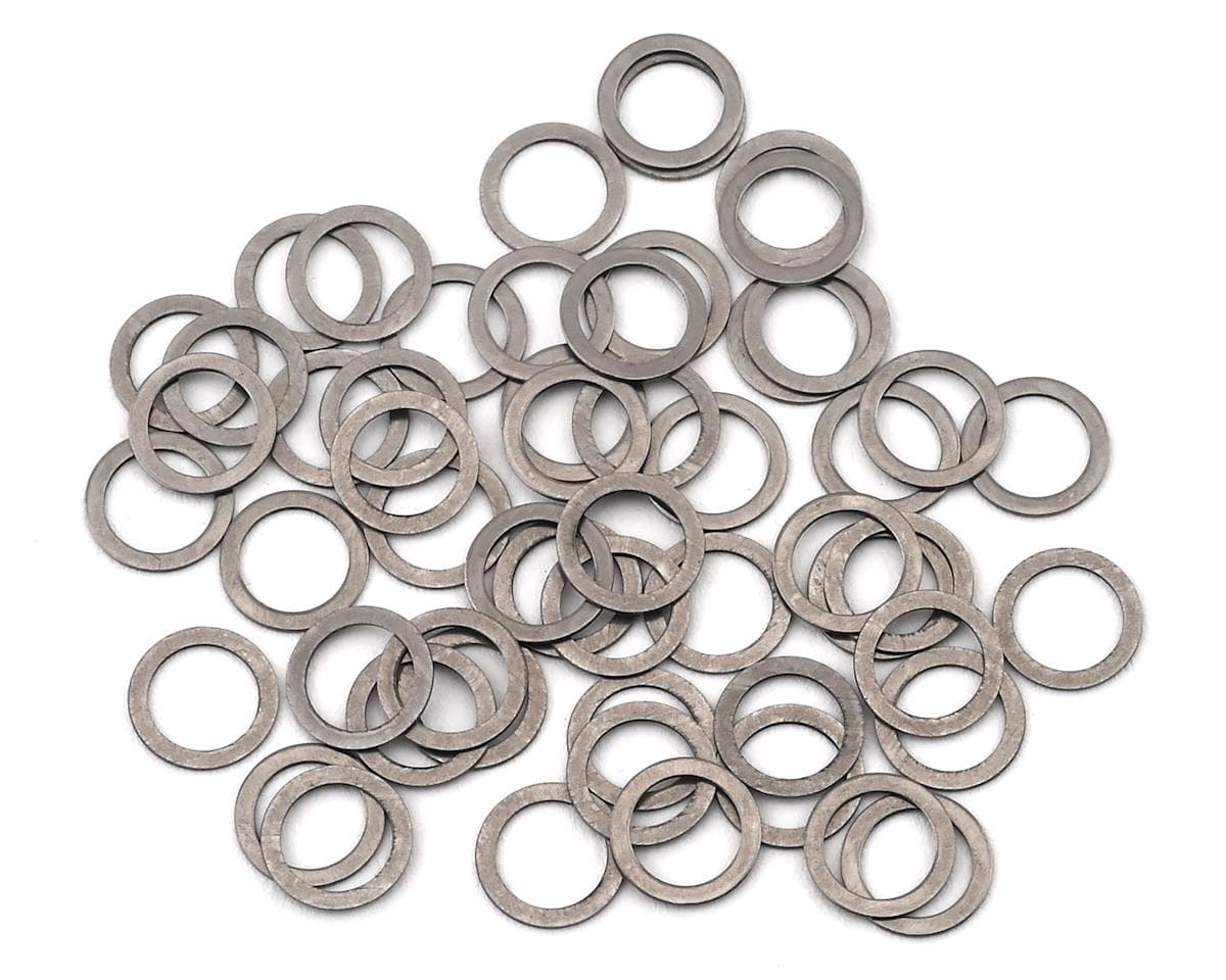Team Ottsix Racing 5x7x0.3mm Precision Milled Stainless Steel Micro Shims (50)