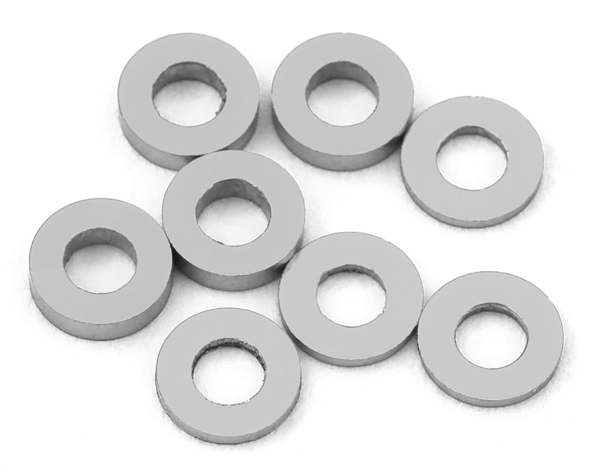 175RC Mini-T 2.0 M2 Spacer Kit (Silver) (8)