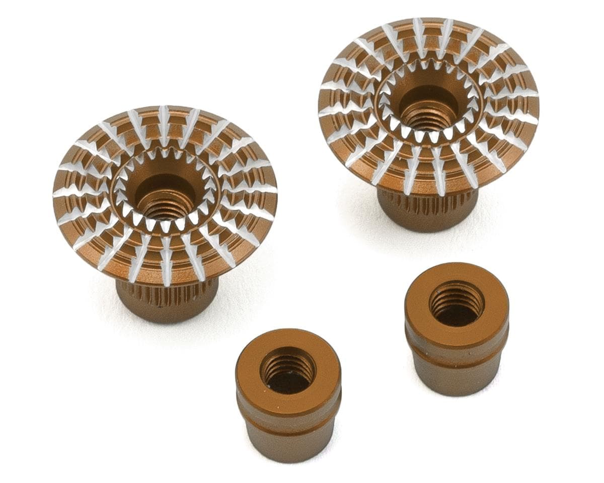 FrSky Umbrella Style 3D M4 Gimbal Stick End (Gold)