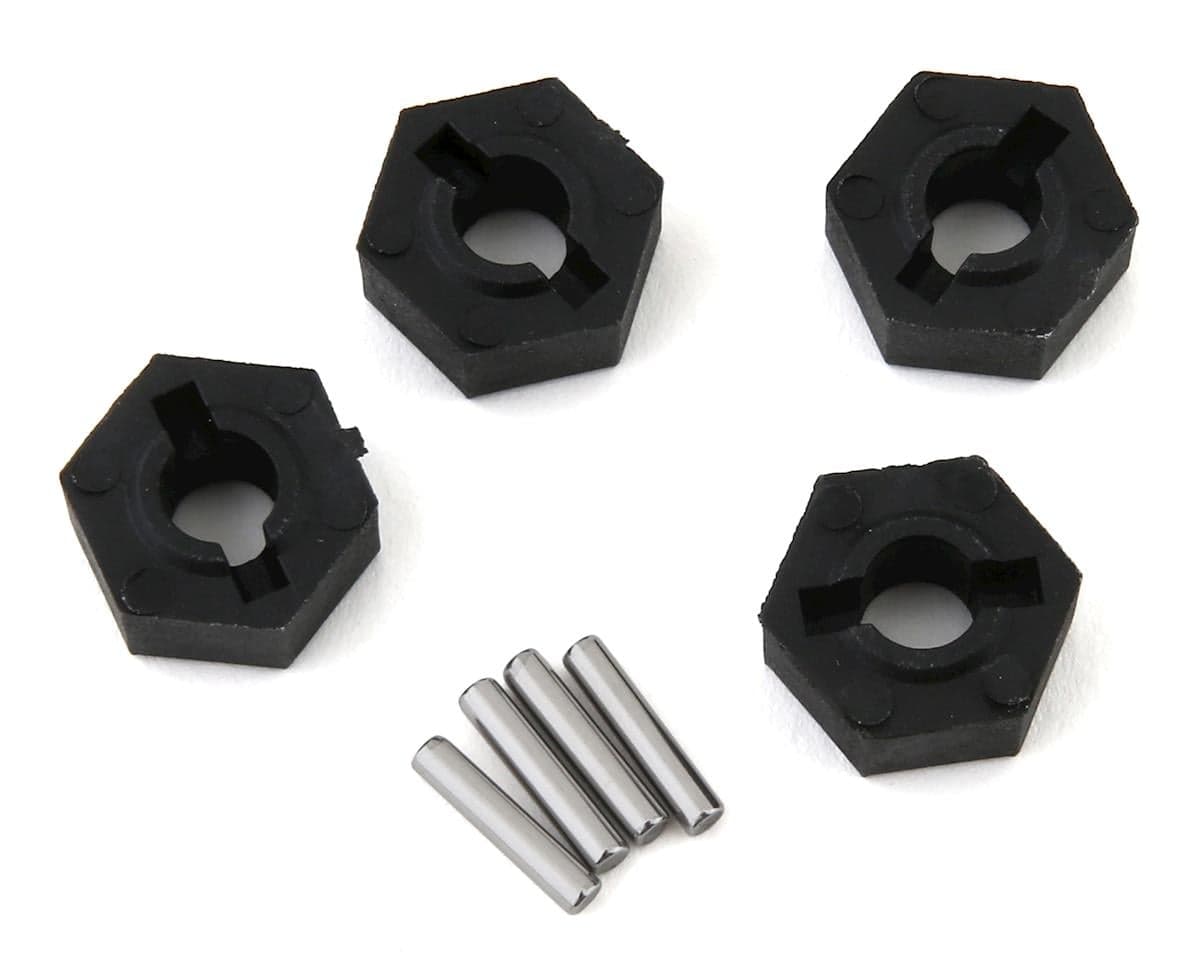 Team Associated Rival MT10 12mm Wheel Hexes (4)